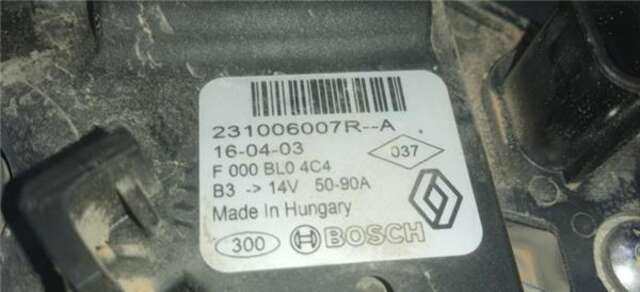 Alternador Renault Twingo 0.9 TCE
