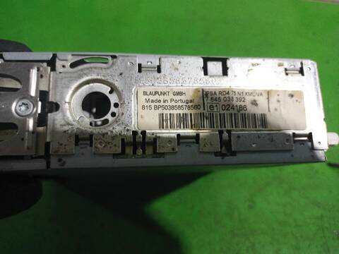 Foto 3ª: Sistema Audio Radio CD Peugeot 307 1.6 16V HDI 90CV [9HVDV6ATED4] (2005)