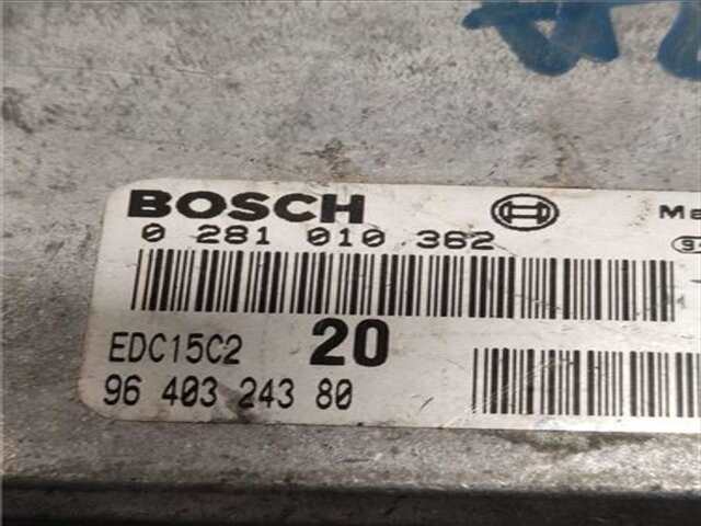 Foto 2ª: Centralita Motor ECU Citroen Xsara 2.0 HDI 109 [RHZ (DW10ATED)]