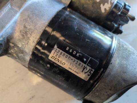 Foto 3ª: Motor de Arranque Mazda MX3 B6D EC) (1998)