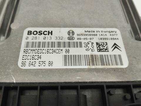 Foto 2ª: Centralita Motor ECU Peugeot 308 CONFORT 90CV 66KW [9HX] (2009)
