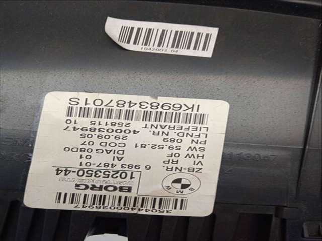 Foto 3ª: Cuadro de Instrumentos Bmw Serie 3 315 3.0 TD CAT BERLINA 231CV 170KW [306D3] (2007)