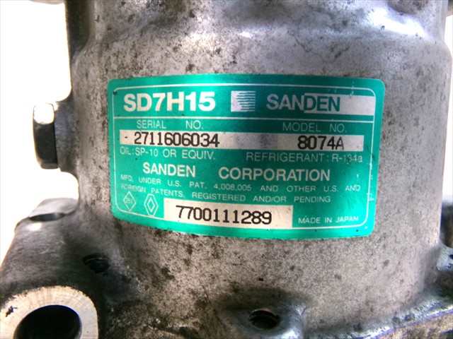 Foto 4ª: Compresor Aire Acondicionado Renault Laguna 1.9 DTI 1998-2001 [F9QF7] (2001)