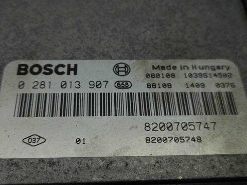 Foto 3ª: Centralita Motor ECU Renault Scenic F9Q818 JM) (2008)