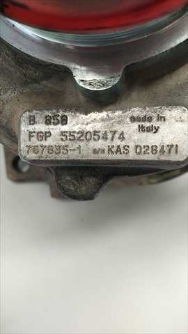 Foto 2ª: Turbocompresor Opel Zafira 1.9 D [D/Z19DT] (2006)