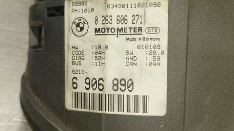 Foto 2ª: Cuadro de Instrumentos Bmw Serie 3 315 320D BERLINA 136CV 100KW [204D1] (2001)