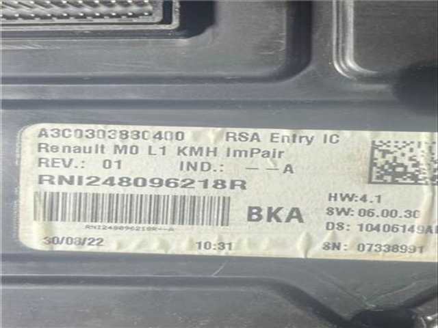 Cuadro de Instrumentos Renault Express 1.5 ADVANCE [1 5 LTR. - 70 KW BLUE DCI DIESEL FAP] 95CV 04.2021 )