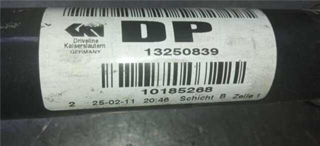 Transmision Delantera Derecha Opel Astra 1.7 CDTI