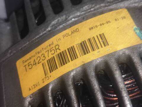 Foto 3ª: Alternador Citroen Saxo VJX (2003)