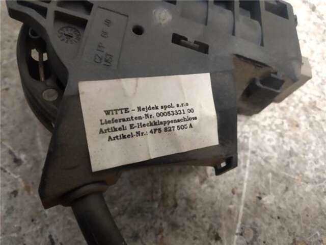 Foto 3ª: Cerradura Maletero Portón Audi A4 2.0 TDI [BLB]