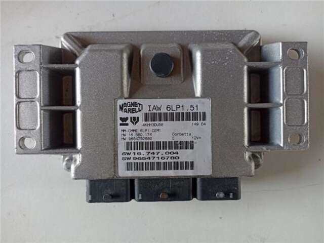 Centralita Motor ECU Peugeot 307 2.0 [2.0 LTR. - 100 KW 16V CAT (RFN - EW10J4)]