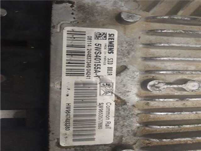 Foto 3ª: Centralita Motor ECU Peugeot Partner 2.0 HDI (90 CV) [RHY]