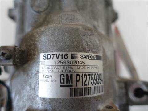 Foto 3ª: Compresor Aire Acondicionado Saab 9-3 2.0 VECTOR BERLINA 175CV 129KW [B207F] (2011)