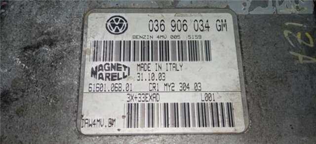 Centralita Motor ECU Seat Ibiza 1.4 16V(75CV)