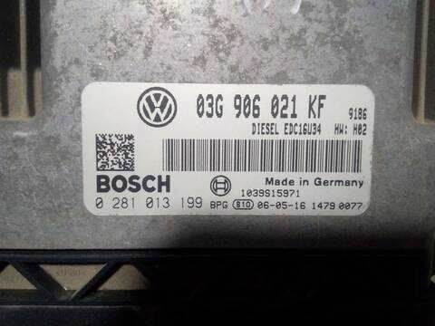 Foto 3ª: Centralita Motor ECU Volkswagen Touran HIGHLINE 140CV 103KW [BKD] (2003)