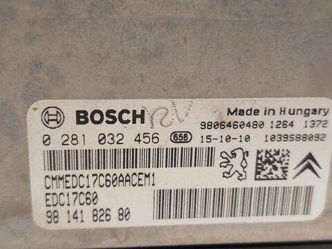 Foto 4ª: Centralita Motor ECU Citroen C4 1.6 BLUEHDI 120 120CV 88KW [BH01] (2016)