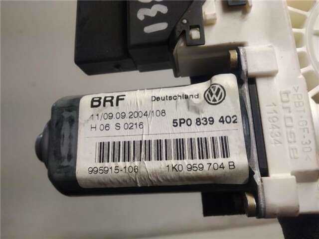 Foto 3ª: Elevalunas Eléctrico Trasero Derecho Seat Toledo 1.6 [BGU]