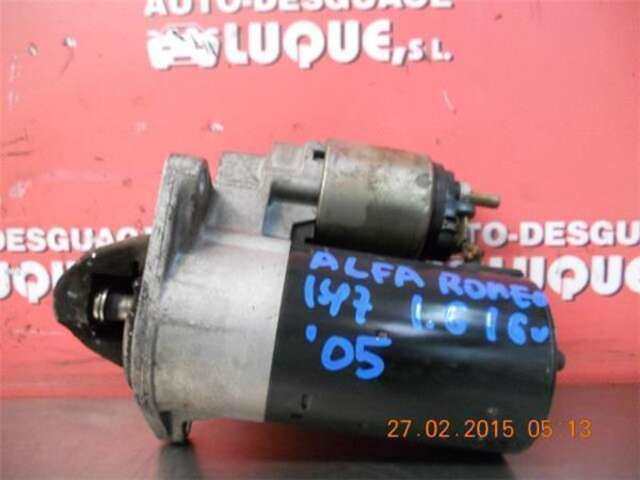 Motor de Arranque Alfa Romeo 147 1.6 T.SPARK DISTINCTIVE [1.6 LTR. - 88 KW 16V CAT]
