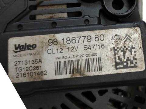 Foto 3ª: Alternador Peugeot 208 1.2 THP 110 110CV (2012)