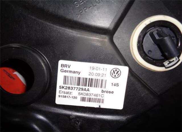 Elevalunas Eléctrico Delantero Izquierdo Volkswagen Golf 1.6 ADVANCE BLUEMOTION [1.6 LTR. - 77 KW TDI DPF]