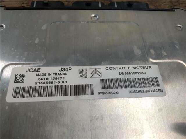 Foto 3ª: Centralita Motor ECU Peugeot 1007 1.4 SPORT [1.4 LTR. - 54 KW] [KFV (TU3JP)]