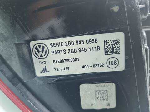 Foto 4ª: Piloto Trasero Izquierdo Volkswagen Polo ADVANCE 95CV 70KW [DGT] (2020)