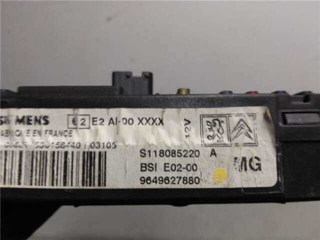 Foto 2ª: Centralita Confort BSI Peugeot 206 1.4 I [KFW (TU3JP)]