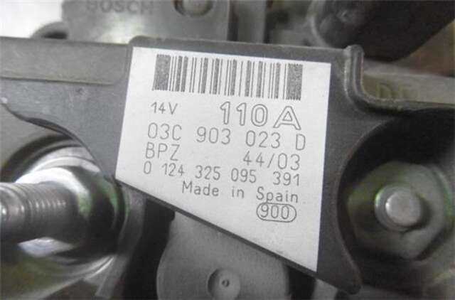 Alternador Volkswagen Golf 1.6 FSI