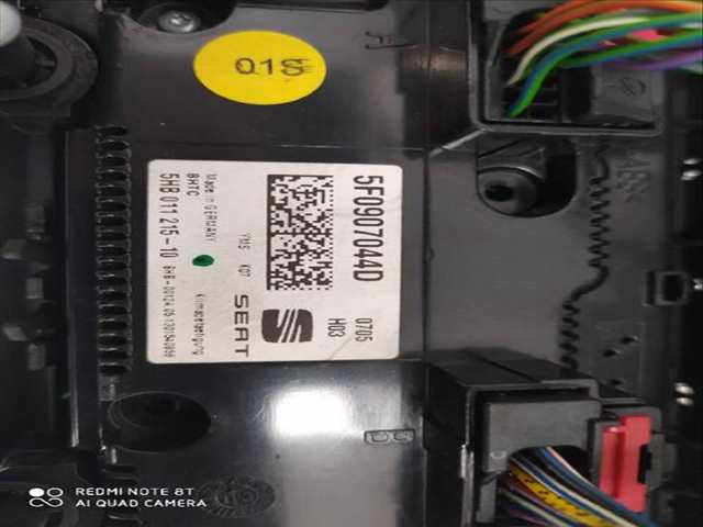 Foto 3ª: Mando Climatizador Seat Leon 1.6 TDI 115CV (2012)