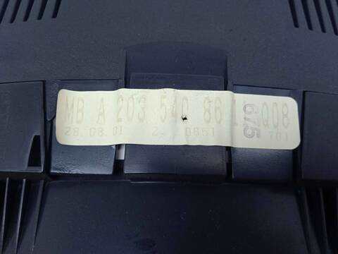 Foto 2ª: Cuadro de Instrumentos Mercedes Clase C 160 2.2 CDI CAT COUPE 143CV 105KW [OM611962] (2001)