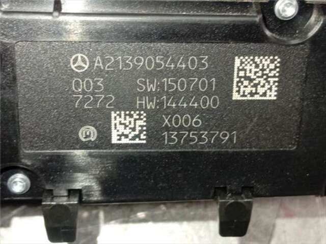 Foto 2ª: Mando Multifuncion Mercedes Clase E 180 2.0 E 220 D (213.004) [2.0 LTR. - 143 KW CDI CAT]
