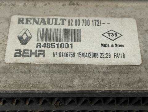 Foto 3ª: Intercooler Renault Megane AUTHENTIQUE BERLINA 106CV 78KW II BERLINA 5P [K9K P7] (2008)