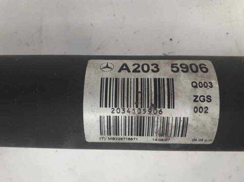 Foto 2ª: Transmision Central Mercedes Clase C 160 2.2 CDI CAT COUPE 150CV 110KW (2008)