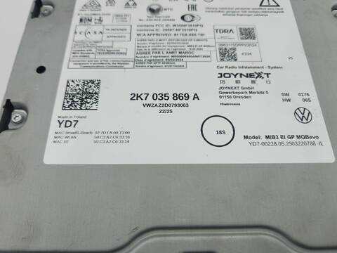 Foto 3ª: Sistema GPS Volkswagen Crafter 2.0 TDI 140CV 103KW FURGONETA [DNAE] (2025)