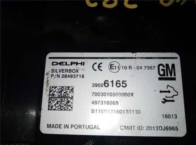 Centralita Motor ECU Opel Insignia 1.6 EXCELLENCE [1.6 LTR. - 100 KW CDTI DPF]