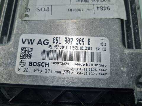 Foto 2ª: Centralita Motor ECU Volkswagen T-Roc ADVANCE 5P [DTR] (2021)