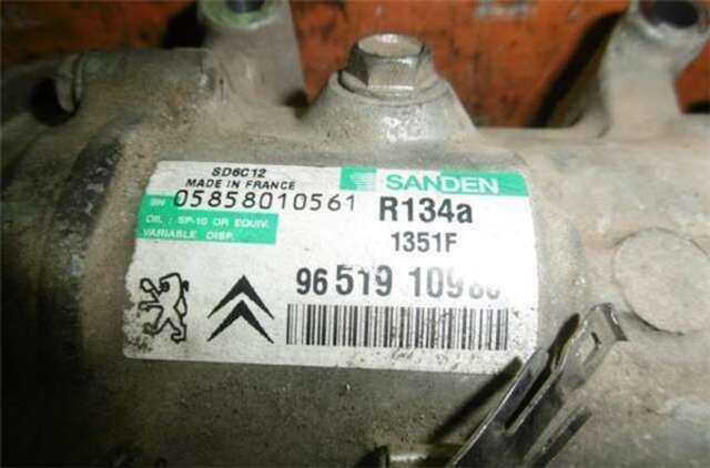 Foto 3ª: Compresor Aire Acondicionado Citroen C4 1.4 16V [KFU (ET3J4)]