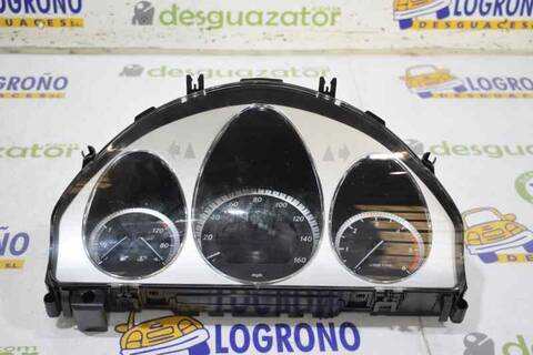 Foto 3ª: Cuadro de Instrumentos Mercedes Clase C 200 2.1 CDI 136CV 6V [651913] (2007)