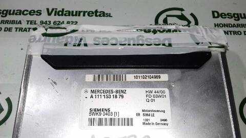 Foto 2ª: Centralita Motor ECU Mercedes Clase C 160 C 200 COMPRESSOR 203.745) COUPE 163CV 120KW [M111955] (2001)