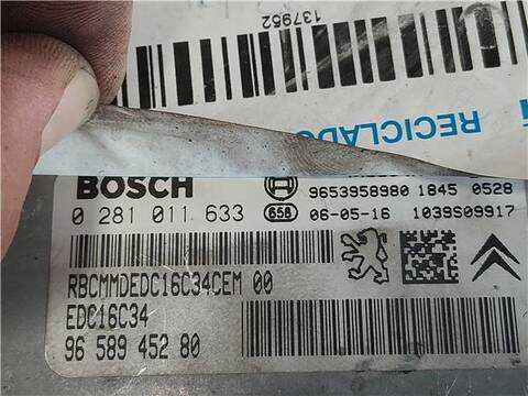 Foto 3ª: Centralita Motor ECU Peugeot 407 1.6 HDI 110 109CV 80KW [D-9HZ] (2006)