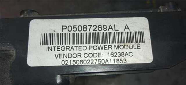 Caja Reles Fusibles Chrysler 300 3.0 CRD [3.0 LTR. - 160 KW CRD CAT]