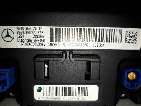 Foto 3ª: Pantalla Multifuncion Mercedes Clase A 140 A 200 CDI 176.008) 136CV 100KW [651930] (2016)