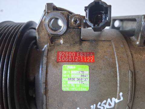 Compresor Aire Acondicionado Nissan Pathfinder 2.5 DCI CHROME 171CV