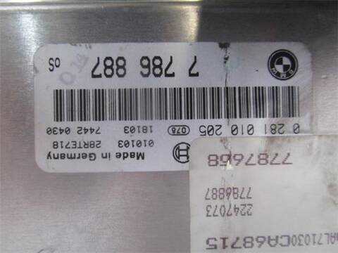 Foto 2ª: Centralita Motor ECU Bmw Serie 3 315 2.0 320D BERLINA 136CV 100KW [204D1] (2001)