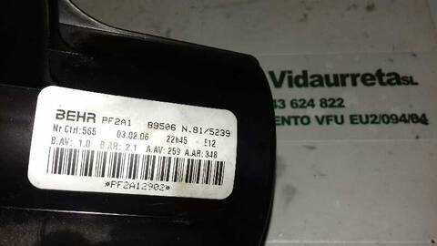 Foto 3ª: Calefacción Peugeot 307 1.6 16V HDI BERLINA 90CV 66KW [9HX] (2006)