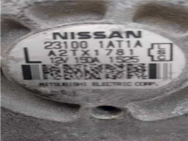 Foto 2ª: Alternador Nissan Navara 2.5 DOBLE CAB LE 4X4 [2 5 LTR. - 128 KW DCI DIESEL CAT] 174CV
