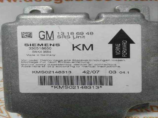Centralita Airbag Opel Vectra COSMO BERLINA 120CV 88KW