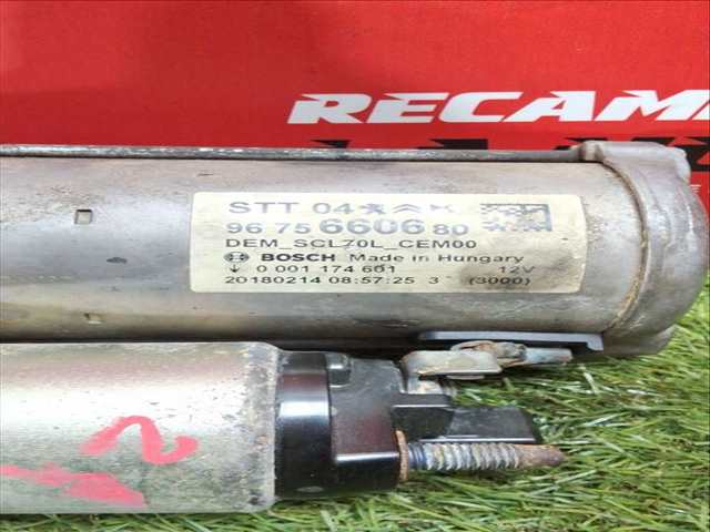 Foto 2ª: Motor de Arranque Citroen Jumpy CONFORT M BLUE-HDI FAP 116CV 85KW FURGON [BH01 BHX] (2020)