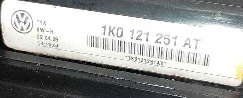 Foto 3ª: Radiador Motor Volkswagen Golf GT SPORT BERLINA 170CV 125KW [BLG] (2008)