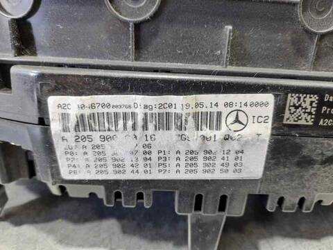 Foto 3ª: Cuadro de Instrumentos Mercedes Clase C 160 C 220 BLUETEC 170CV 125KW [651921] (2014)